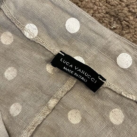 Luca vanucci medium polka dot blouse - Picture 7 of 7